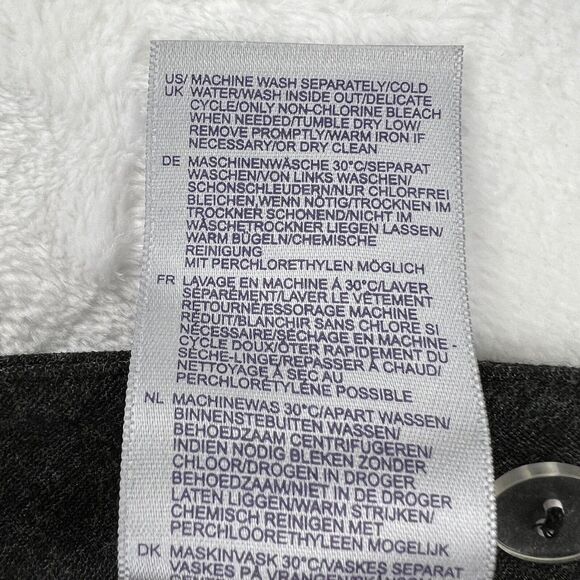 NYDJ Not Your Daughters Crop Pants Womens 8 Gray Straight Leg Slimming Trousers - Picture 8 of 16